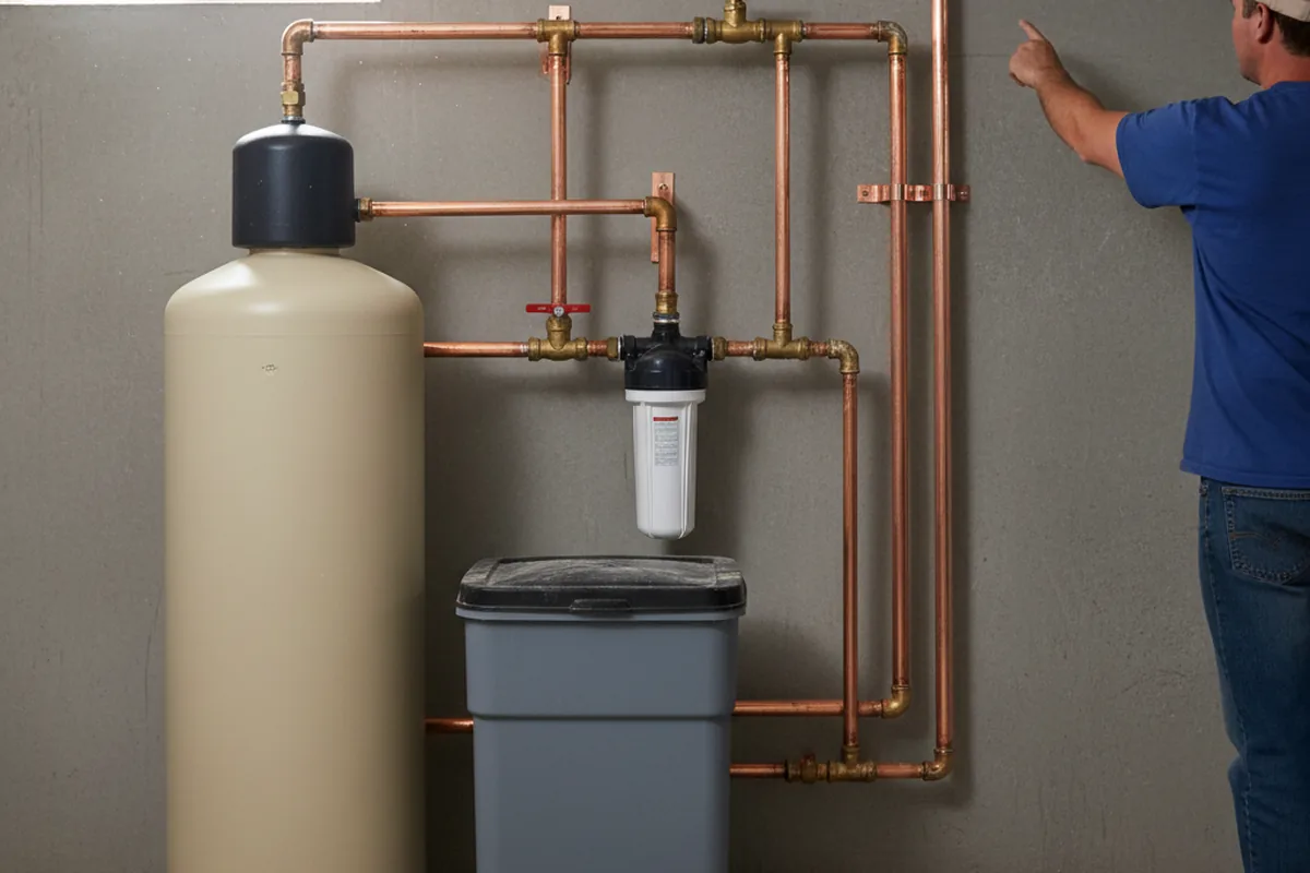 Whole-house water treatment system installed in Jacksontown